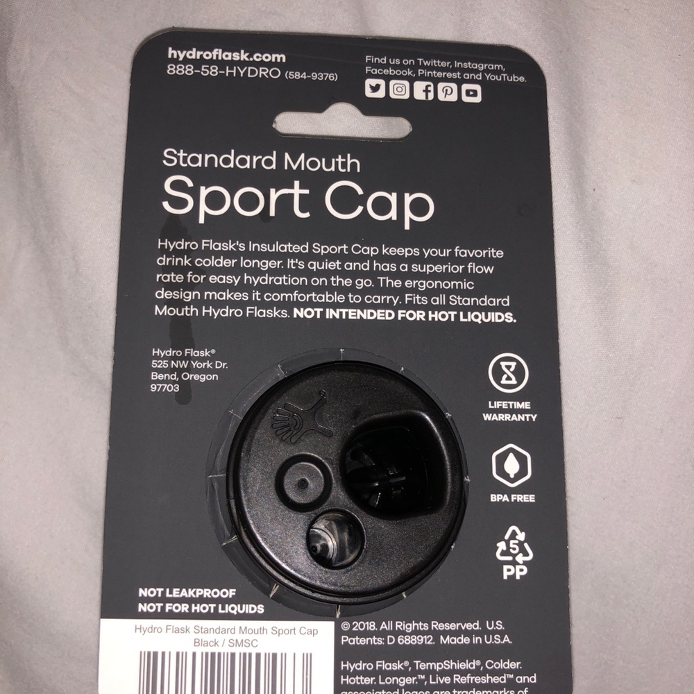 Hydro flask sport cap BRAND NEW